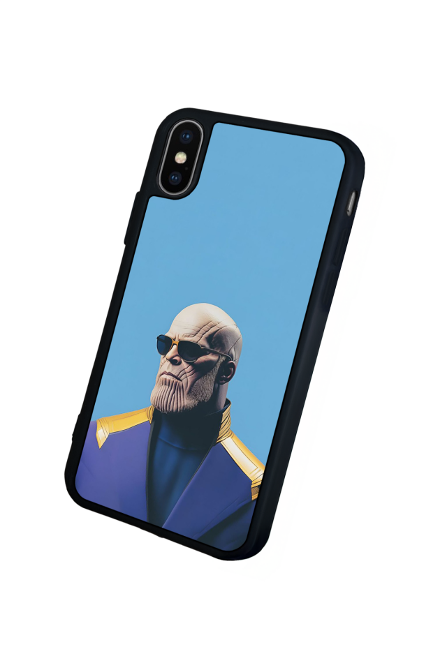 iPhone XS Max Uyumlu Thanos Tasarımlı Glossy Premium Kılıf