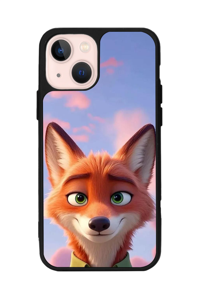 iPhone 15 Plus Uyumlu Zootropolis Tasarımlı Glossy Premium Kılıf
