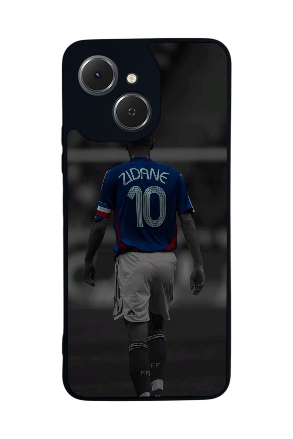 Tecno Spark 40C Uyumlu Zidane Tasarımlı Glossy Premium Kılıf