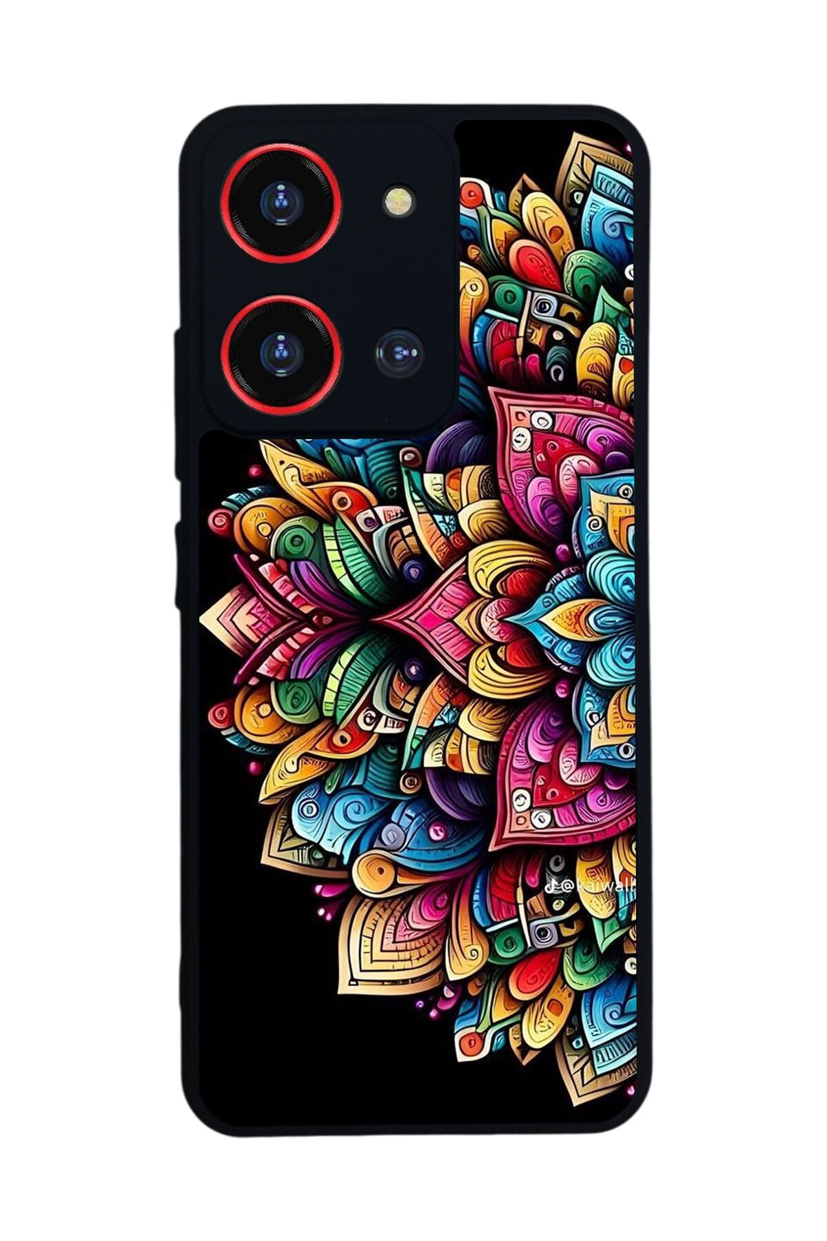 Reeder S19 Max Pro S ZOOM Uyumlu Mandala Tasarımlı Glossy Premium Kılıf