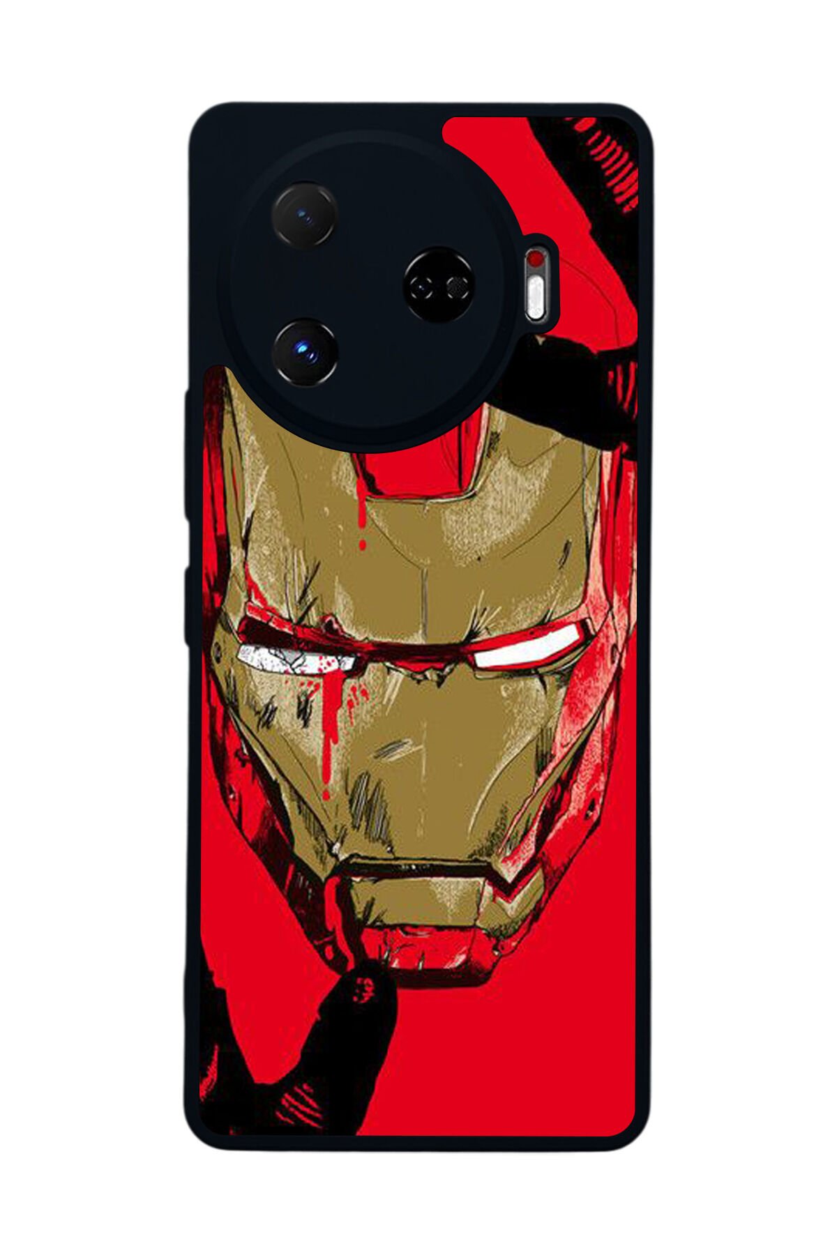Tecno Camon 30 Pro Uyumlu Iron Man ( Demir Adam ) Tasarımlı Glossy Premium Kılıf