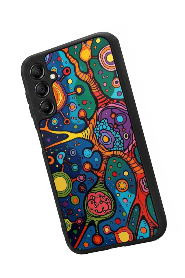 Samsung Galaxy A14 Uyumlu Abstract Tasarımlı Glossy Premium Kılıf