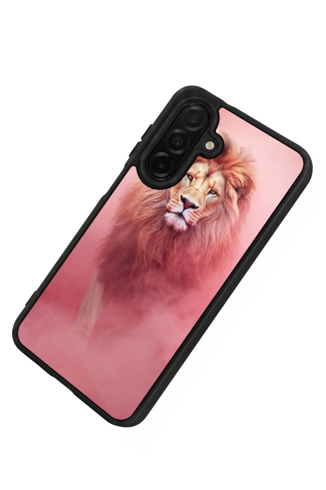 Samsung Galaxy A26 Uyumlu Aslan Tasarımlı Glossy Premium Kılıf