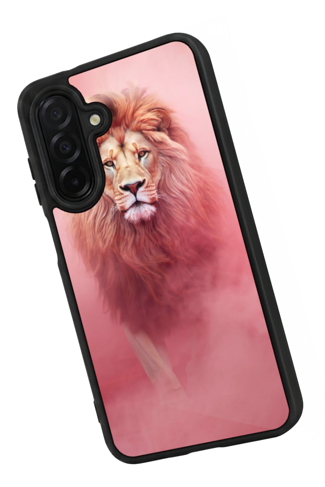 Samsung Galaxy A26 Uyumlu Aslan Tasarımlı Glossy Premium Kılıf