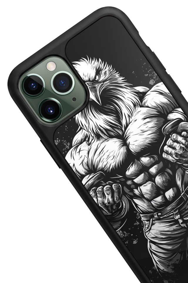 iPhone 11 Pro Max Uyumlu Besiktas Tasarımlı Glossy Premium Kılıf