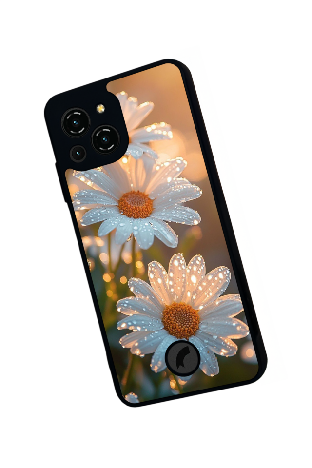 Reeder S23 Pro Max Uyumlu Cicek Tasarımlı Glossy Premium Kılıf