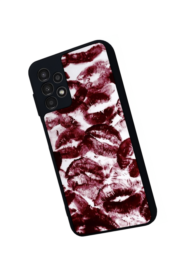 Samsung Galaxy A23 Uyumlu Dudak Tasarımlı Glossy Premium Kılıf