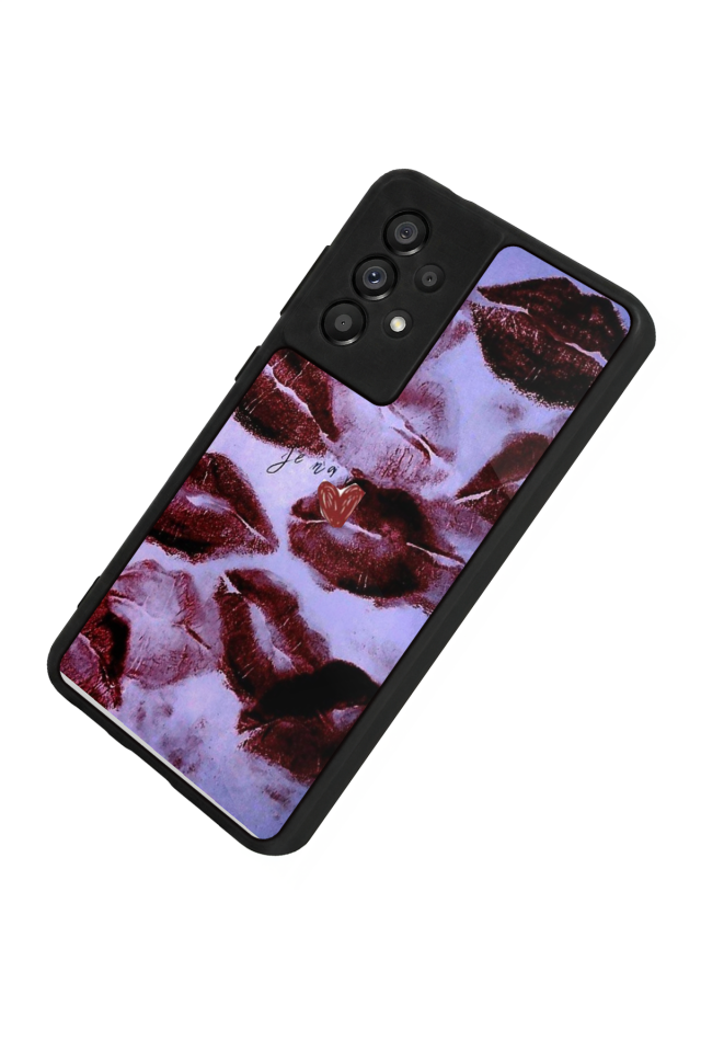 Samsung Galaxy A73 Uyumlu Dudak Tasarımlı Glossy Premium Kılıf