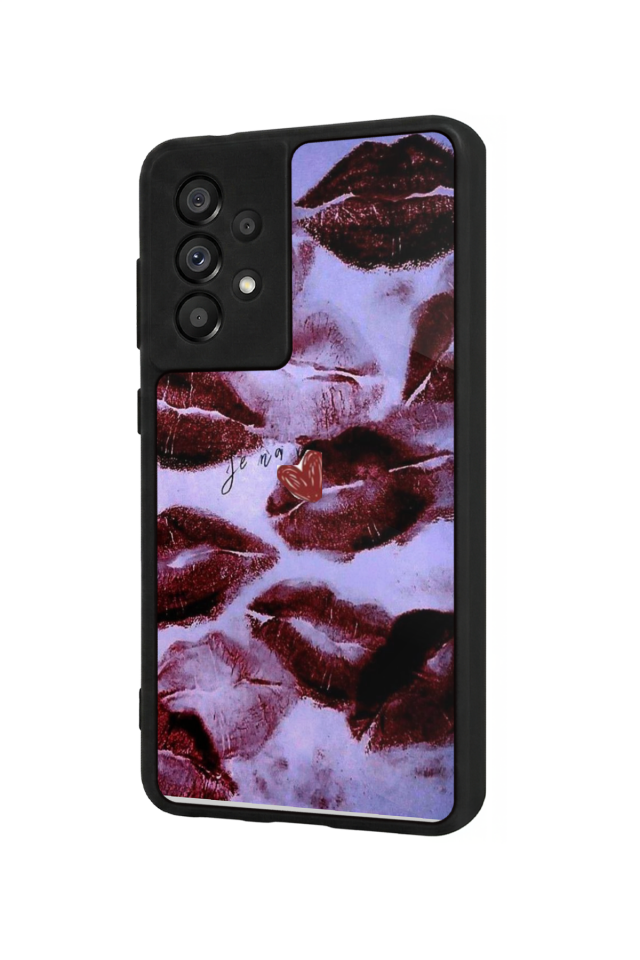 Samsung Galaxy A73 Uyumlu Dudak Tasarımlı Glossy Premium Kılıf