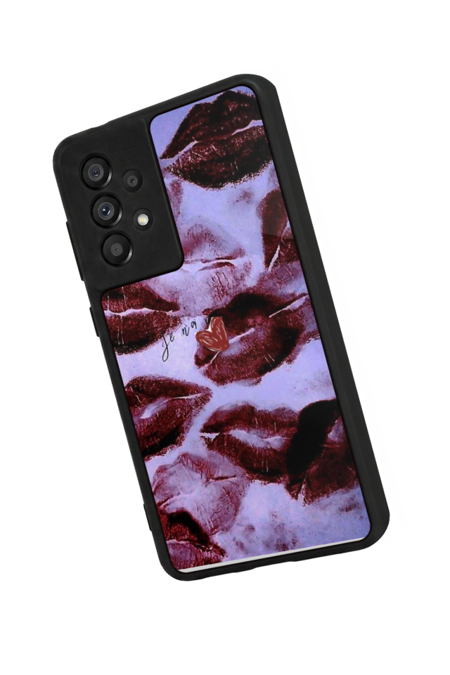 Samsung Galaxy A73 Uyumlu Dudak Tasarımlı Glossy Premium Kılıf