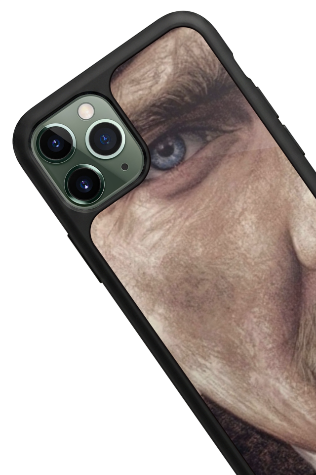 iPhone 11 Pro Uyumlu Mustafa Kemal Ataturk Tasarımlı Glossy Premium Kılıf