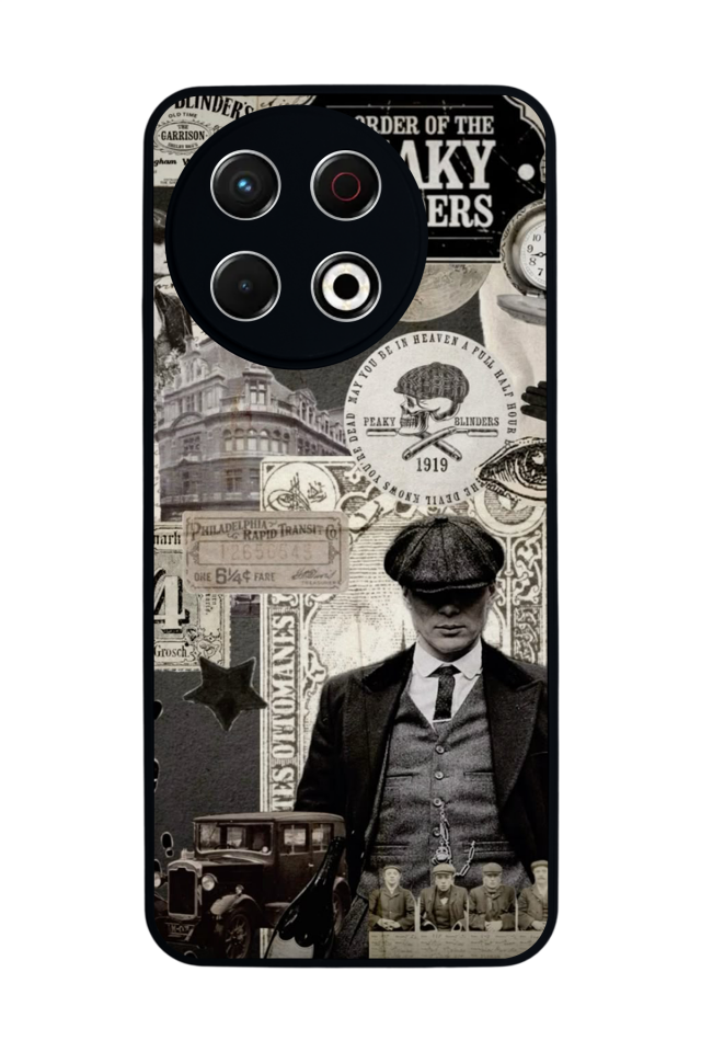 Tecno Spark 30 Pro Uyumlu Peaky Blinders Tasarımlı Glossy Premium Kılıf