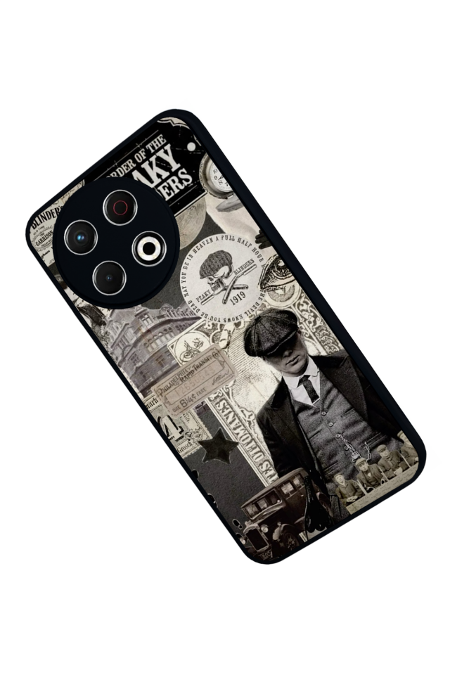 Tecno Spark 30 Pro Uyumlu Peaky Blinders Tasarımlı Glossy Premium Kılıf