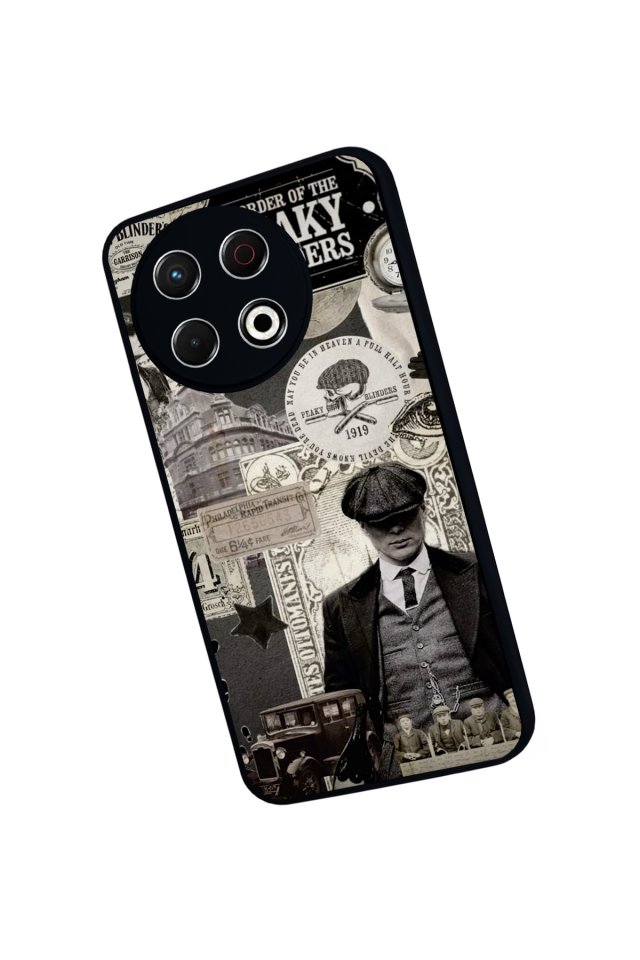 Tecno Spark 30 Pro Uyumlu Peaky Blinders Tasarımlı Glossy Premium Kılıf