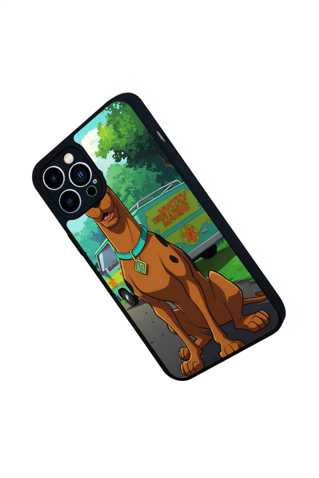 iPhone 13 Pro Max Uyumlu Scooby Doo Tasarımlı Glossy Premium Kılıf