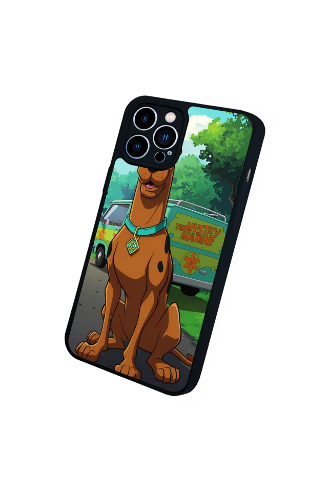 iPhone 13 Pro Max Uyumlu Scooby Doo Tasarımlı Glossy Premium Kılıf