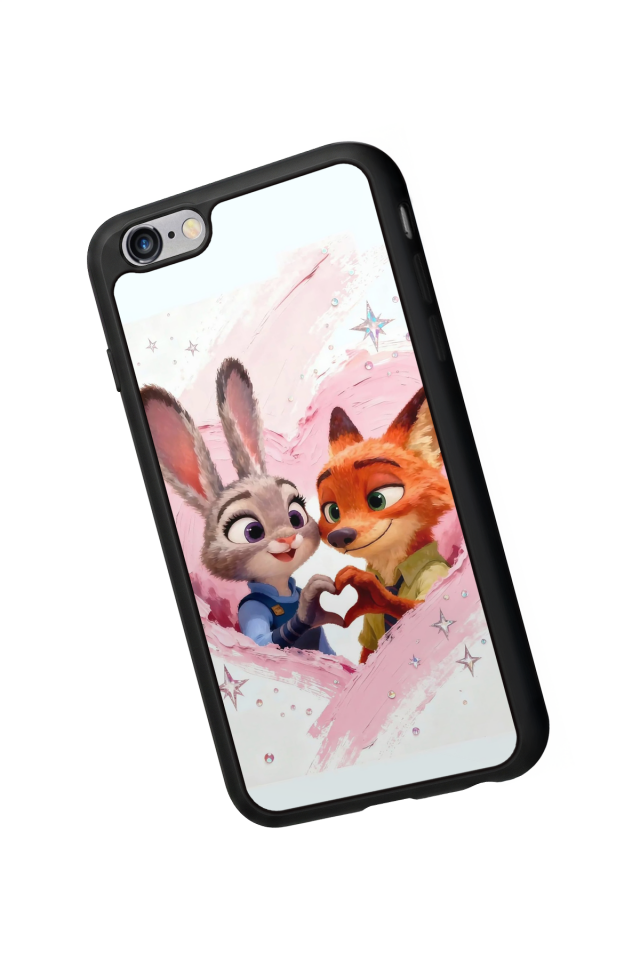 iPhone 6s Plus Uyumlu Zootropolis Tasarımlı Glossy Premium Kılıf