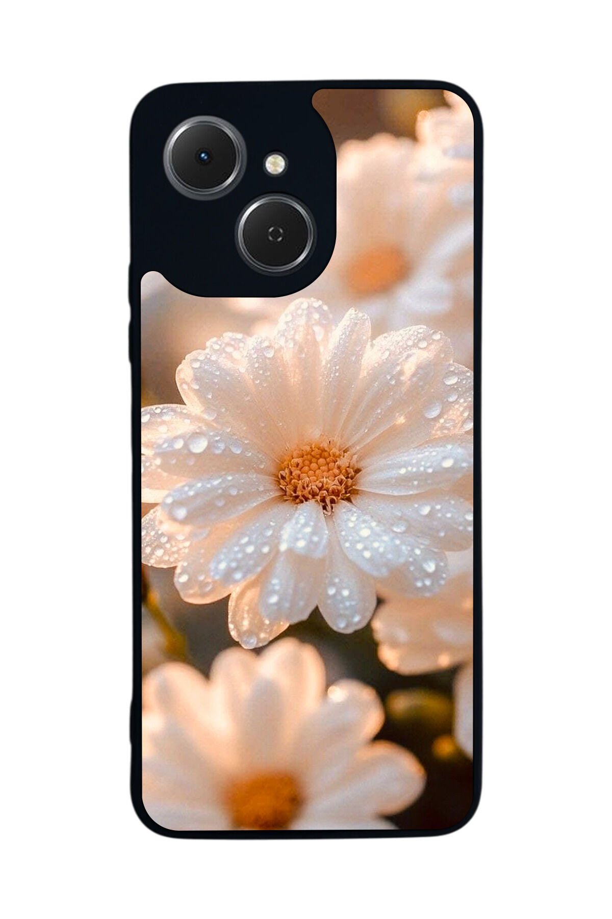 Tecno Spark 40C Uyumlu Cicek Tasarımlı Glossy Premium Kılıf
