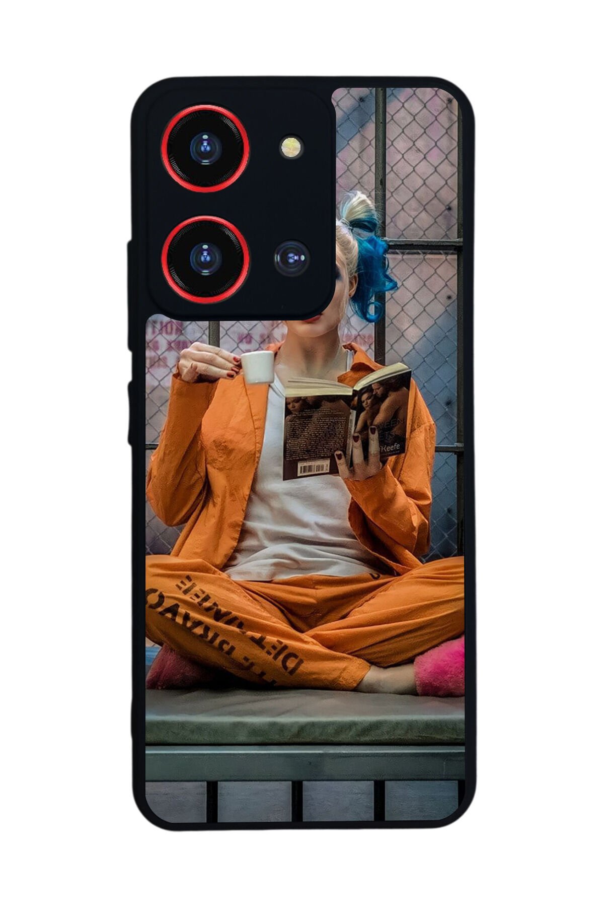 Reeder S19 Max Pro S ZOOM Uyumlu HarleyQueen Tasarımlı Glossy Premium Kılıf