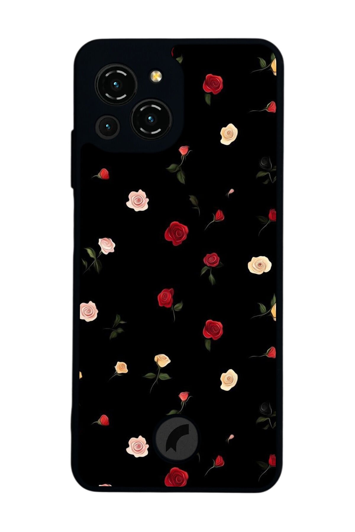 Reeder S23 Pro Max Uyumlu Floral Tasarımlı Glossy Premium Kılıf
