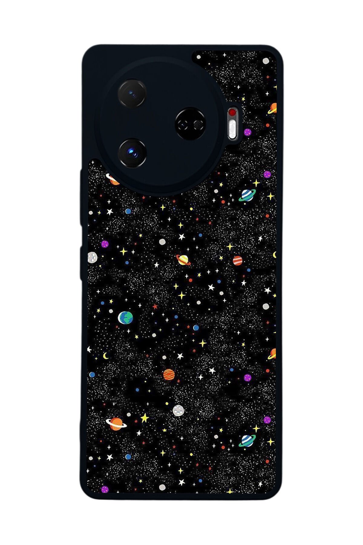 Tecno Camon 30 Pro Uyumlu Uzay Tasarımlı Glossy Premium Kılıf