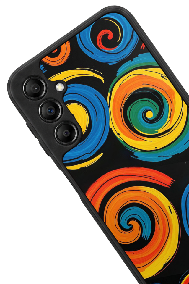 Samsung Galaxy A14 Uyumlu Abstract Tasarımlı Glossy Premium Kılıf