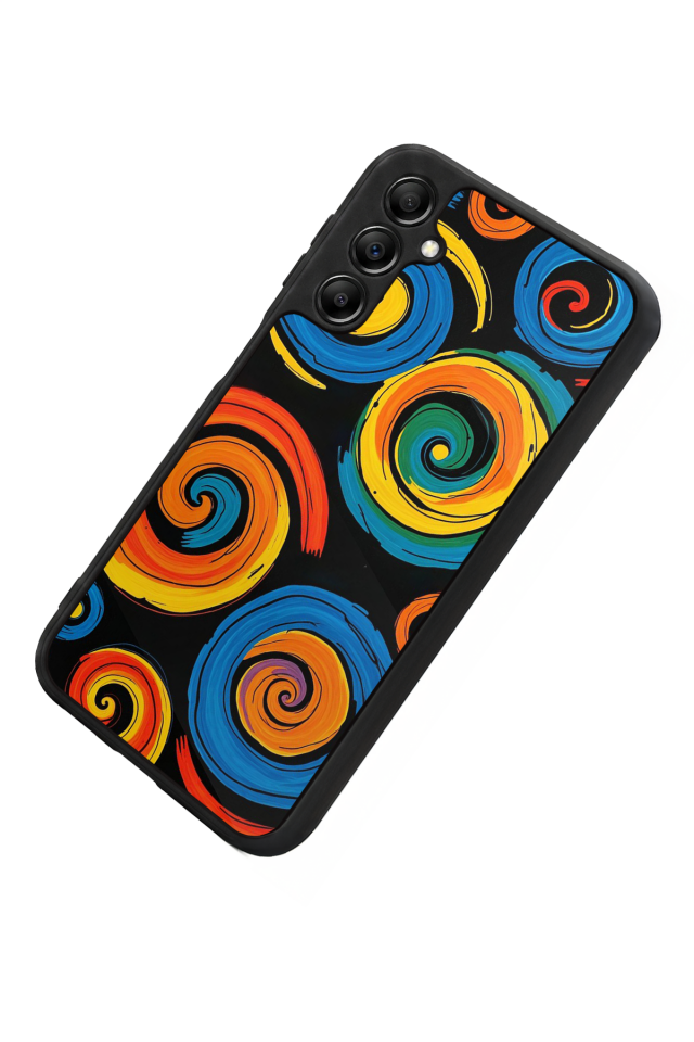 Samsung Galaxy A14 Uyumlu Abstract Tasarımlı Glossy Premium Kılıf