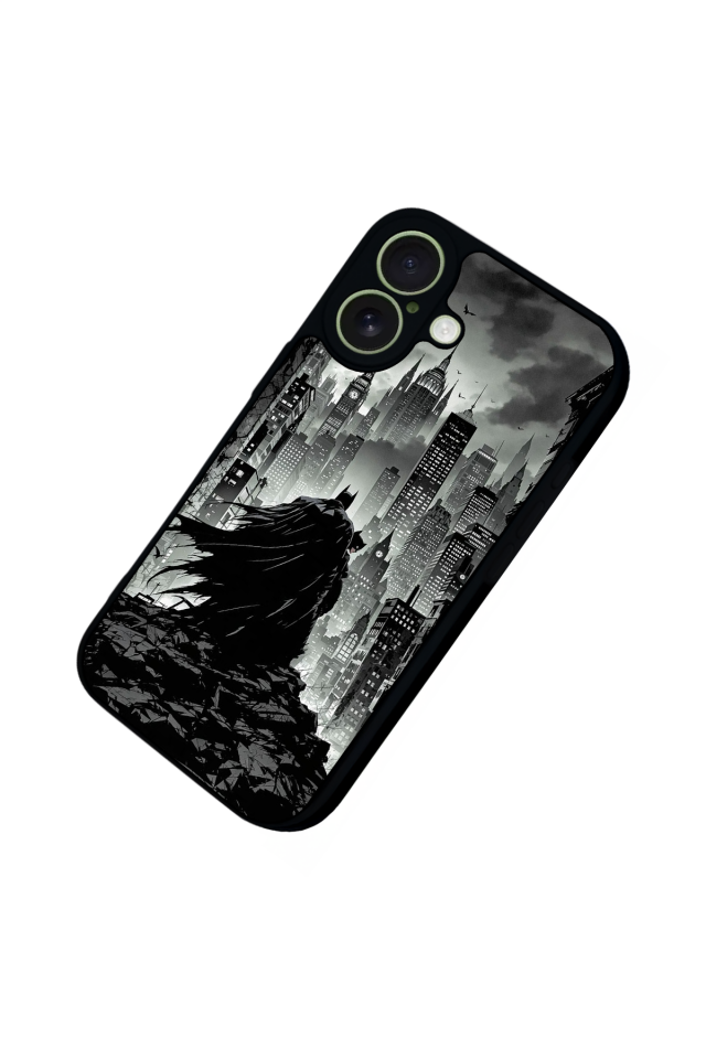 iPhone 17 Uyumlu Batman Tasarımlı Glossy Premium Kılıf