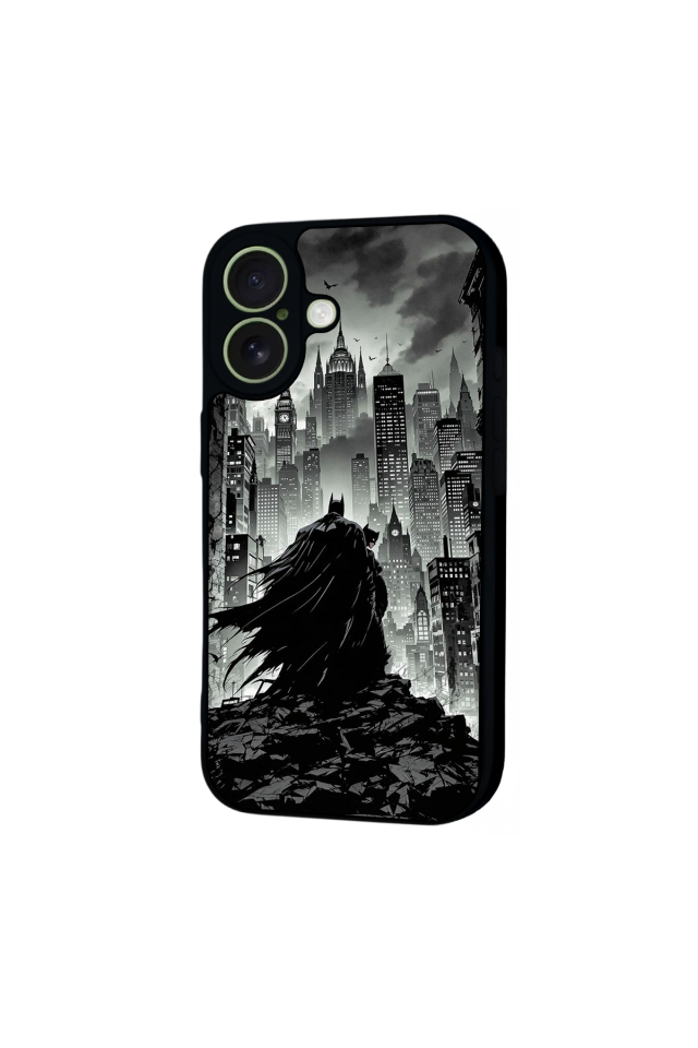 iPhone 17 Uyumlu Batman Tasarımlı Glossy Premium Kılıf