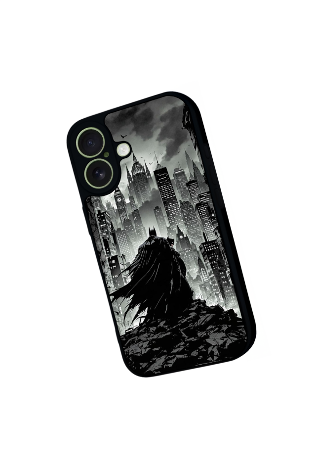 iPhone 17 Uyumlu Batman Tasarımlı Glossy Premium Kılıf