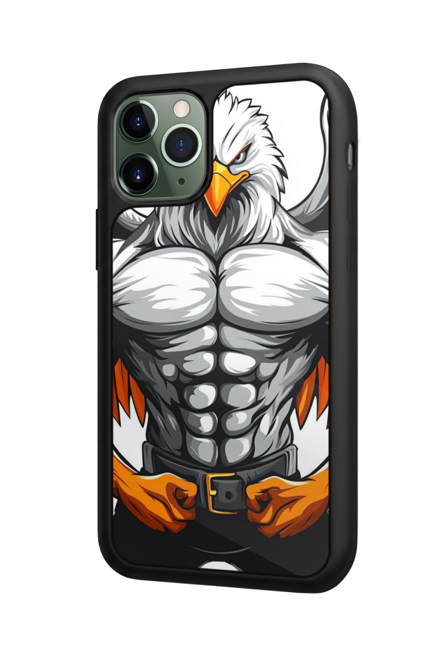 iPhone 11 Pro Max Uyumlu Besiktas Tasarımlı Glossy Premium Kılıf