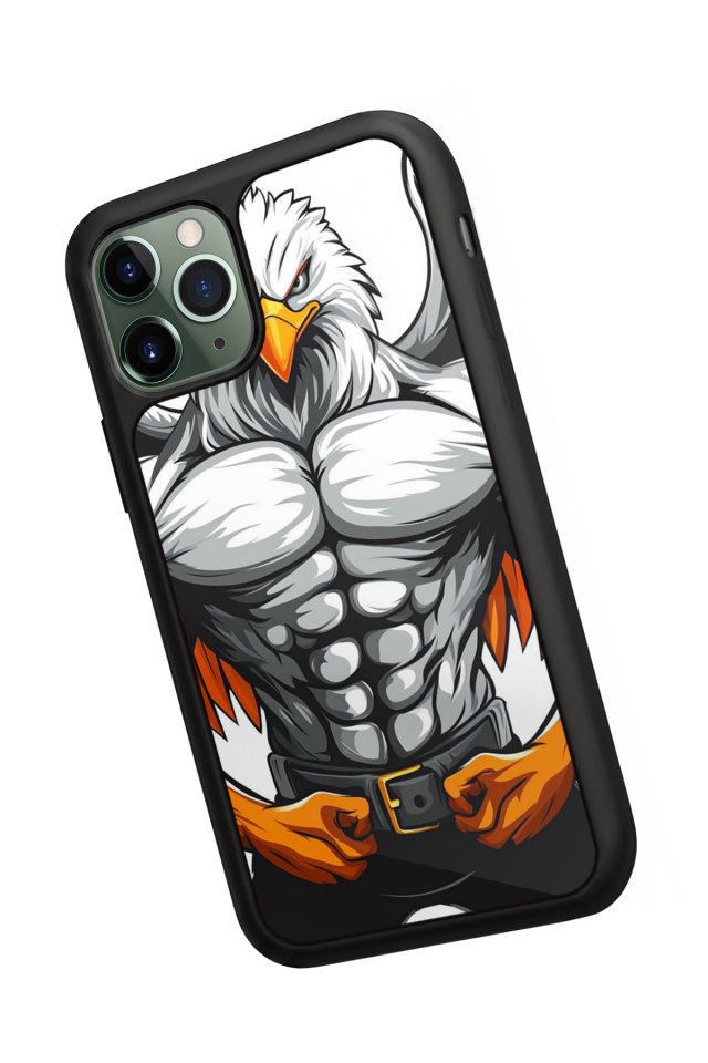 iPhone 11 Pro Max Uyumlu Besiktas Tasarımlı Glossy Premium Kılıf