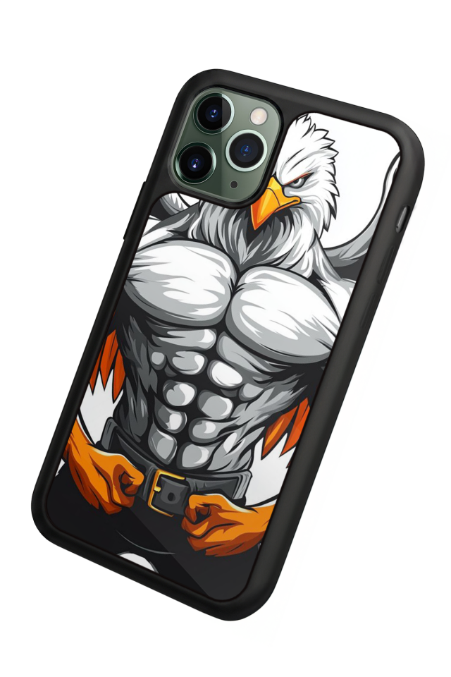 iPhone 11 Pro Max Uyumlu Besiktas Tasarımlı Glossy Premium Kılıf