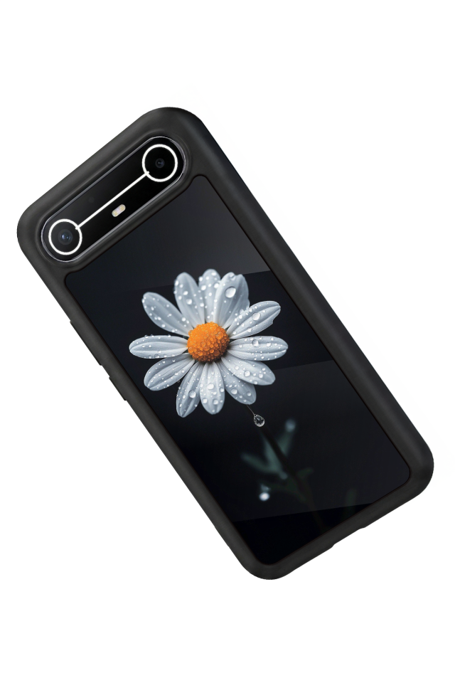 Tecno Spark Slim 5G Uyumlu Cicek Tasarımlı Glossy Premium Kılıf