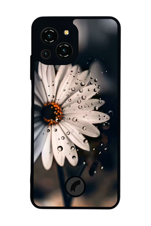 Reeder S23 Pro Max Uyumlu Cicek Tasarımlı Glossy Premium Kılıf