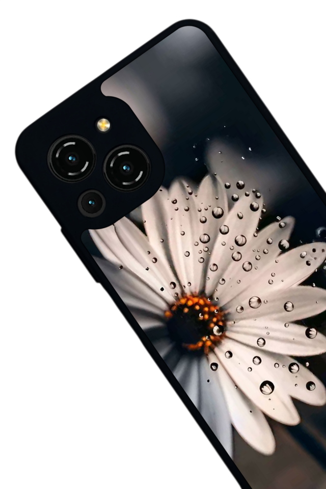 Reeder S23 Pro Max Uyumlu Cicek Tasarımlı Glossy Premium Kılıf