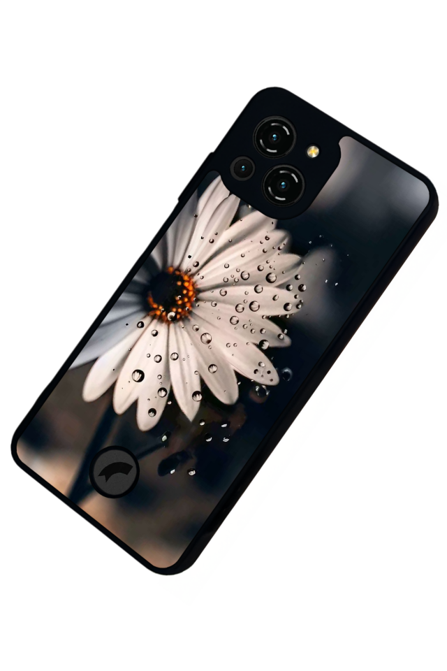 Reeder S23 Pro Max Uyumlu Cicek Tasarımlı Glossy Premium Kılıf