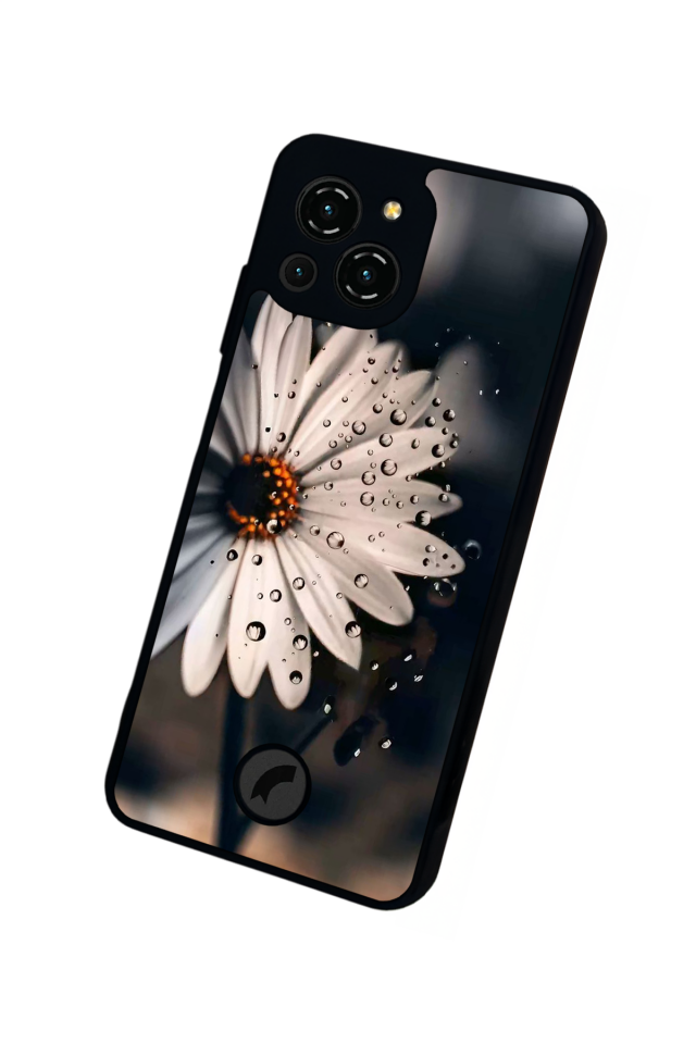 Reeder S23 Pro Max Uyumlu Cicek Tasarımlı Glossy Premium Kılıf