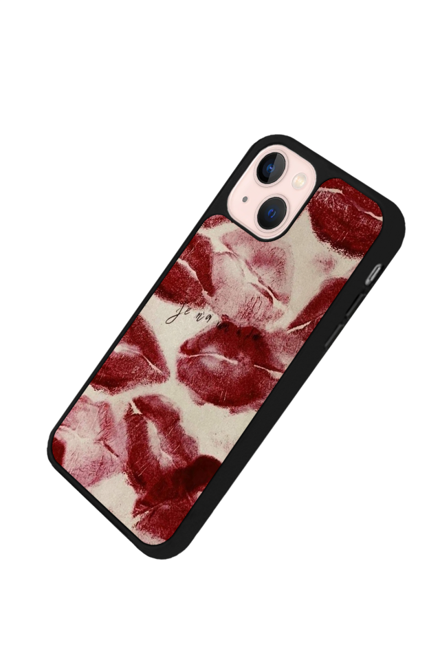 iPhone 14 Plus Uyumlu Dudak Tasarımlı Glossy Premium Kılıf