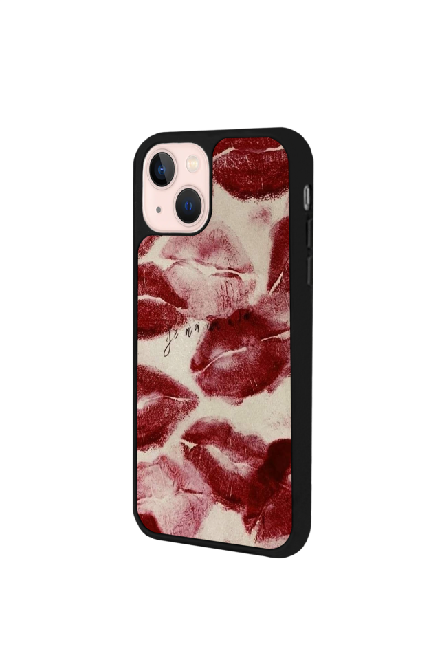 iPhone 14 Plus Uyumlu Dudak Tasarımlı Glossy Premium Kılıf