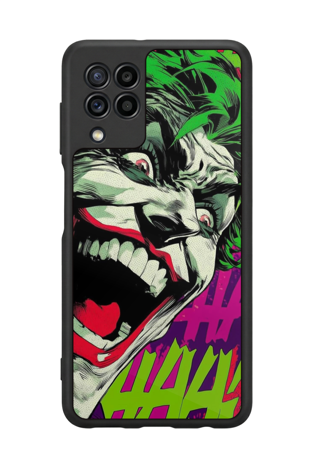 Samsung Galaxy M32 Uyumlu Joker Tasarımlı Glossy Premium Kılıf