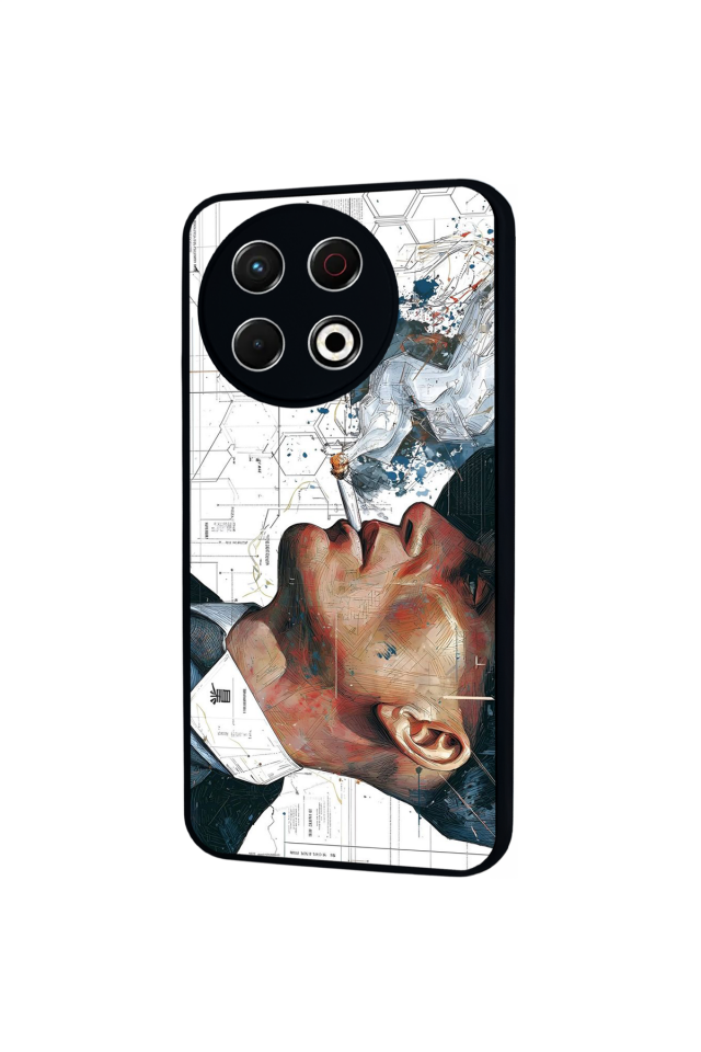 Tecno Spark 30 Pro Uyumlu Peaky Blinders Tasarımlı Glossy Premium Kılıf