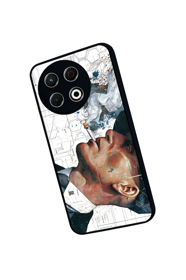 Tecno Spark 30 Pro Uyumlu Peaky Blinders Tasarımlı Glossy Premium Kılıf