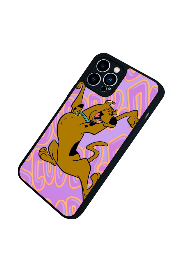 iPhone 13 Pro Max Uyumlu Scooby Doo Tasarımlı Glossy Premium Kılıf