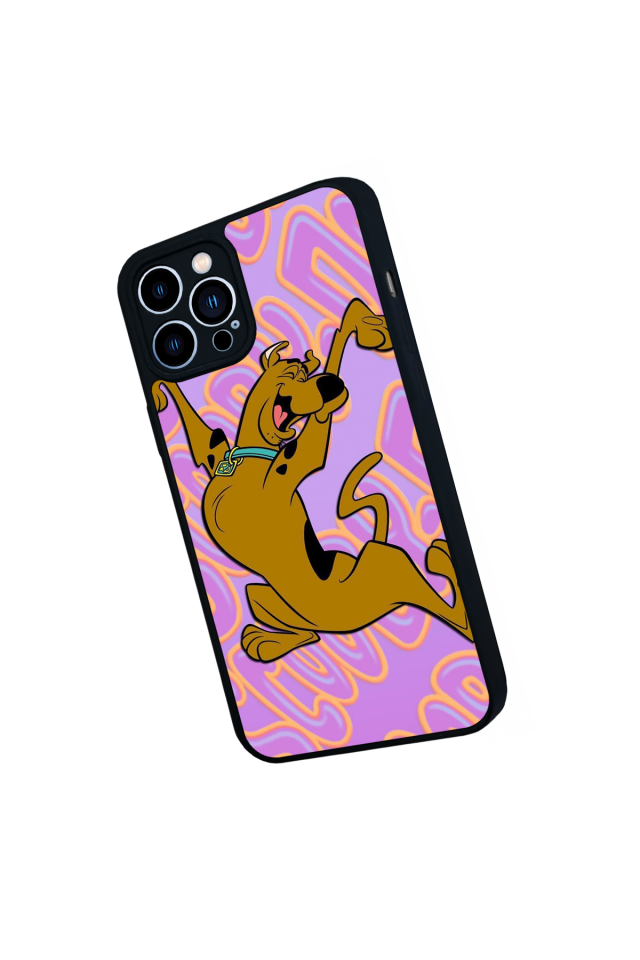 iPhone 13 Pro Max Uyumlu Scooby Doo Tasarımlı Glossy Premium Kılıf