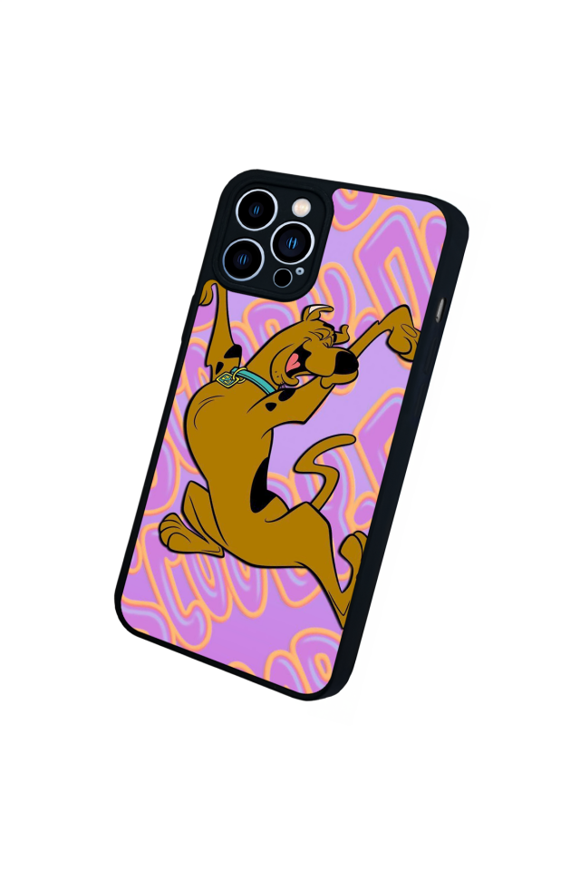 iPhone 13 Pro Max Uyumlu Scooby Doo Tasarımlı Glossy Premium Kılıf