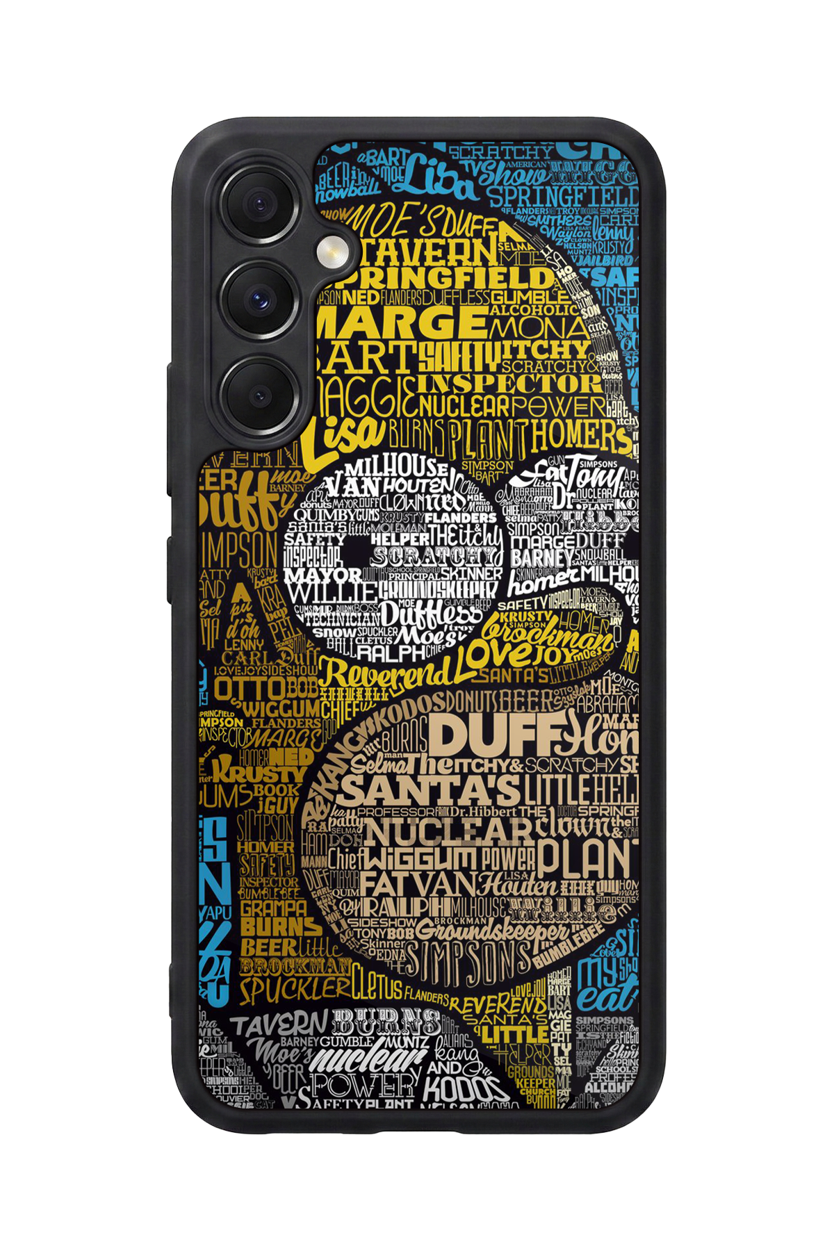Samsung Galaxy A34 Uyumlu The Simpsons Tasarımlı Glossy Premium Kılıf