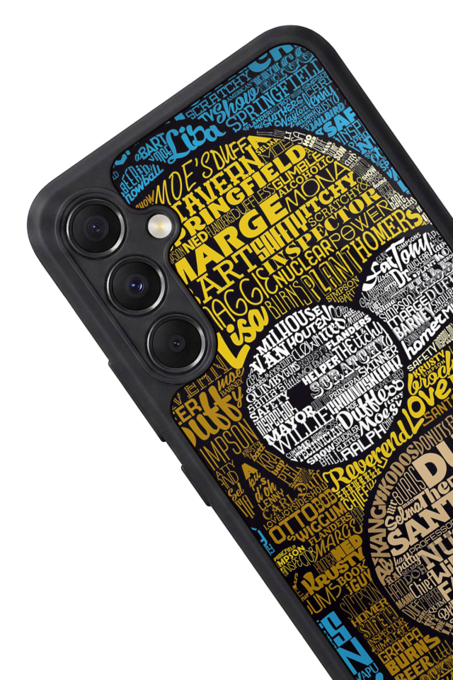 Samsung Galaxy A34 Uyumlu The Simpsons Tasarımlı Glossy Premium Kılıf