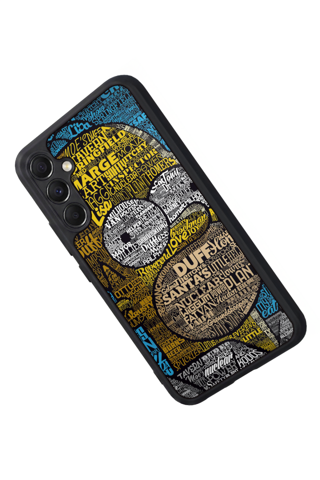 Samsung Galaxy A34 Uyumlu The Simpsons Tasarımlı Glossy Premium Kılıf