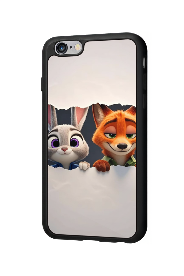 iPhone 6s Plus Uyumlu Zootropolis Tasarımlı Glossy Premium Kılıf